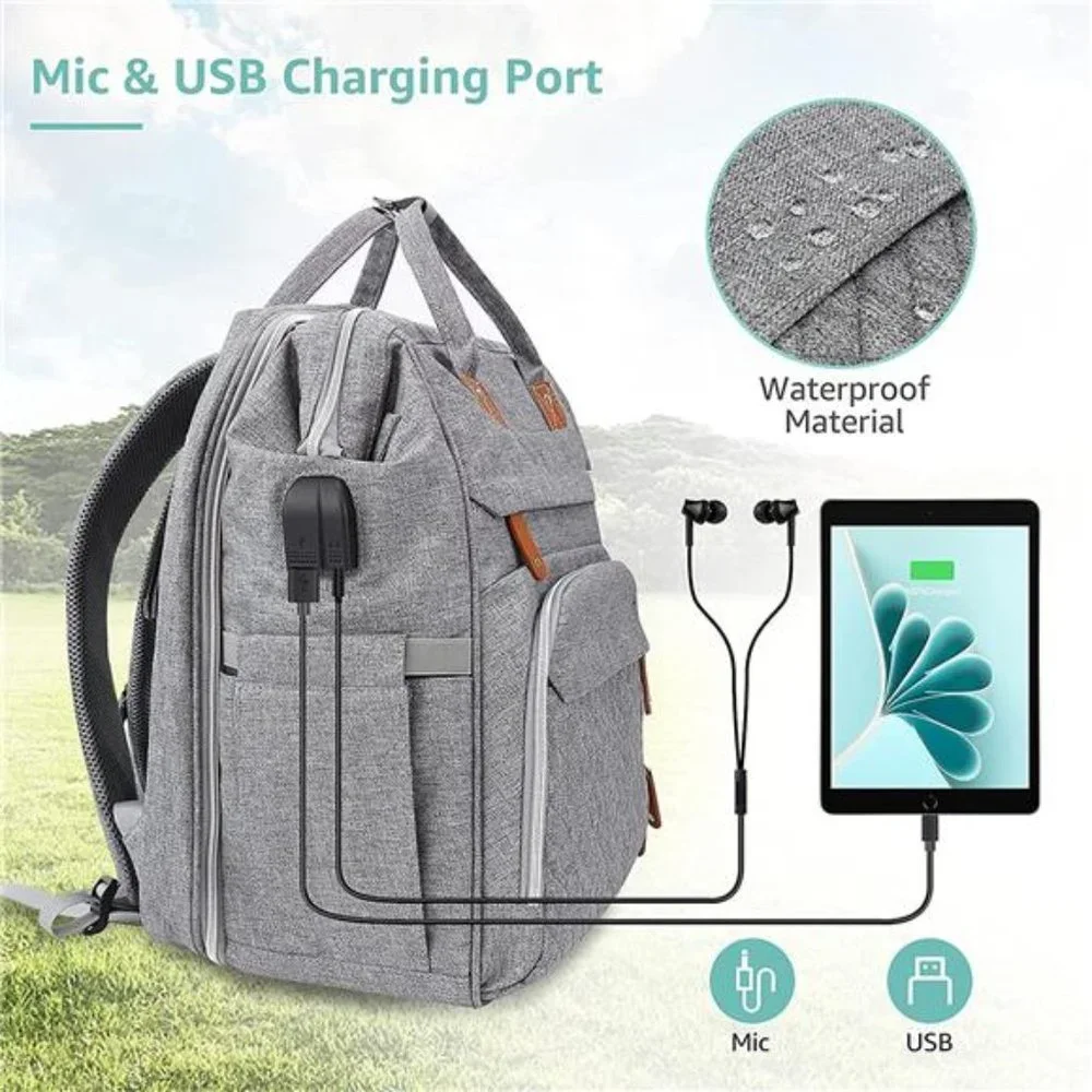 Multifunctional diaper backpack, Baby Shower Gifts